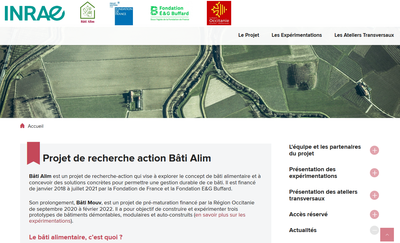 Site web du projet BatiAlim